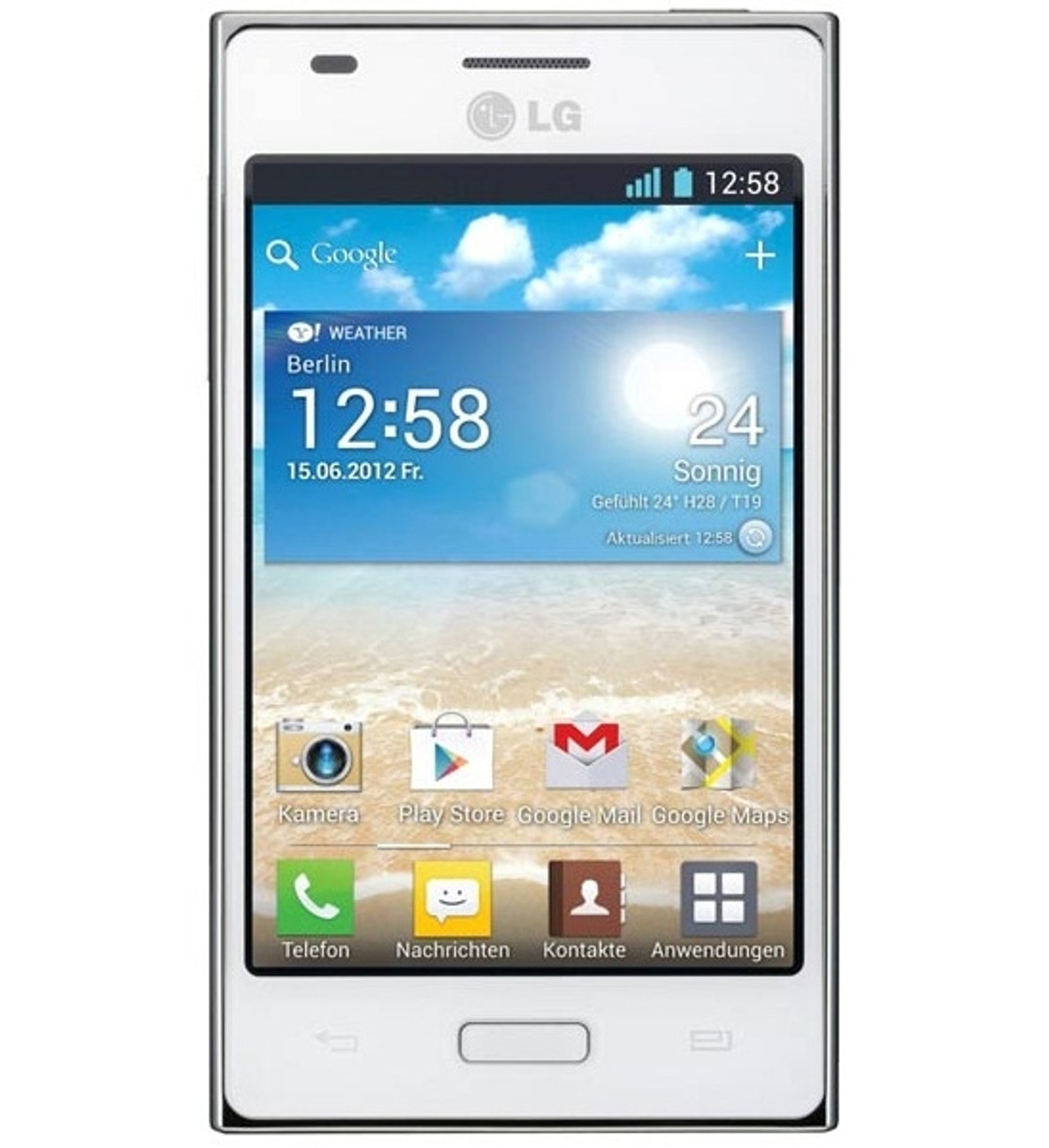 LG Optimus L5 E610 Resim 4