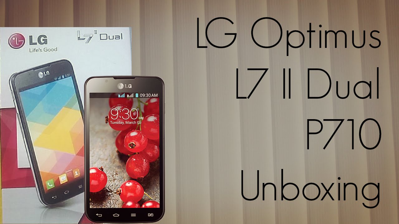 LG Optimus L7 II P710 Resim 5
