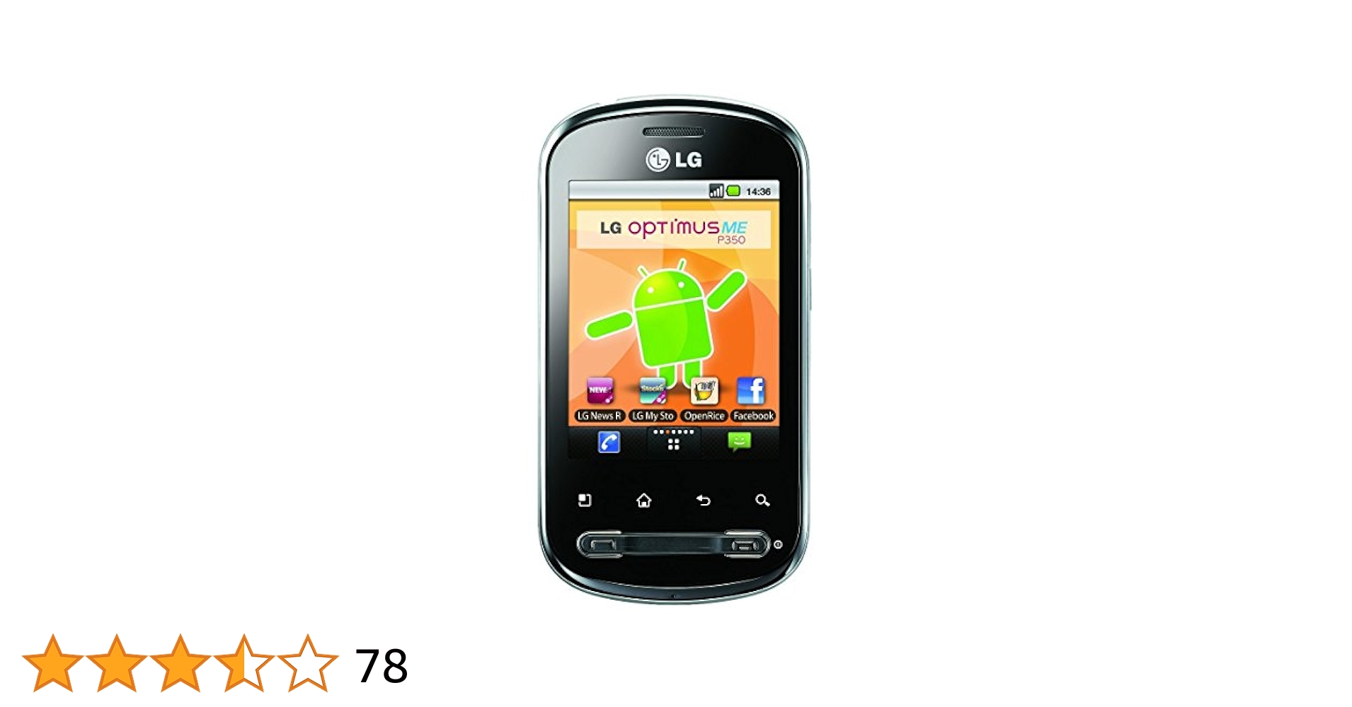 LG Optimus Me P350 Resim 2