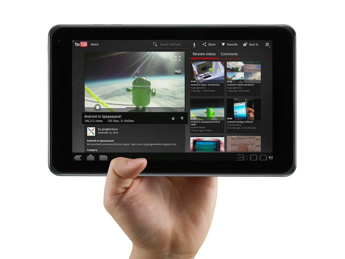 LG Optimus Pad V900 Resim 3
