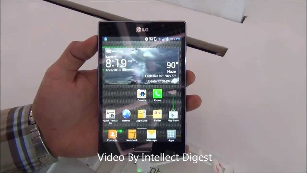 LG Optimus Vu II F200 Resim 3