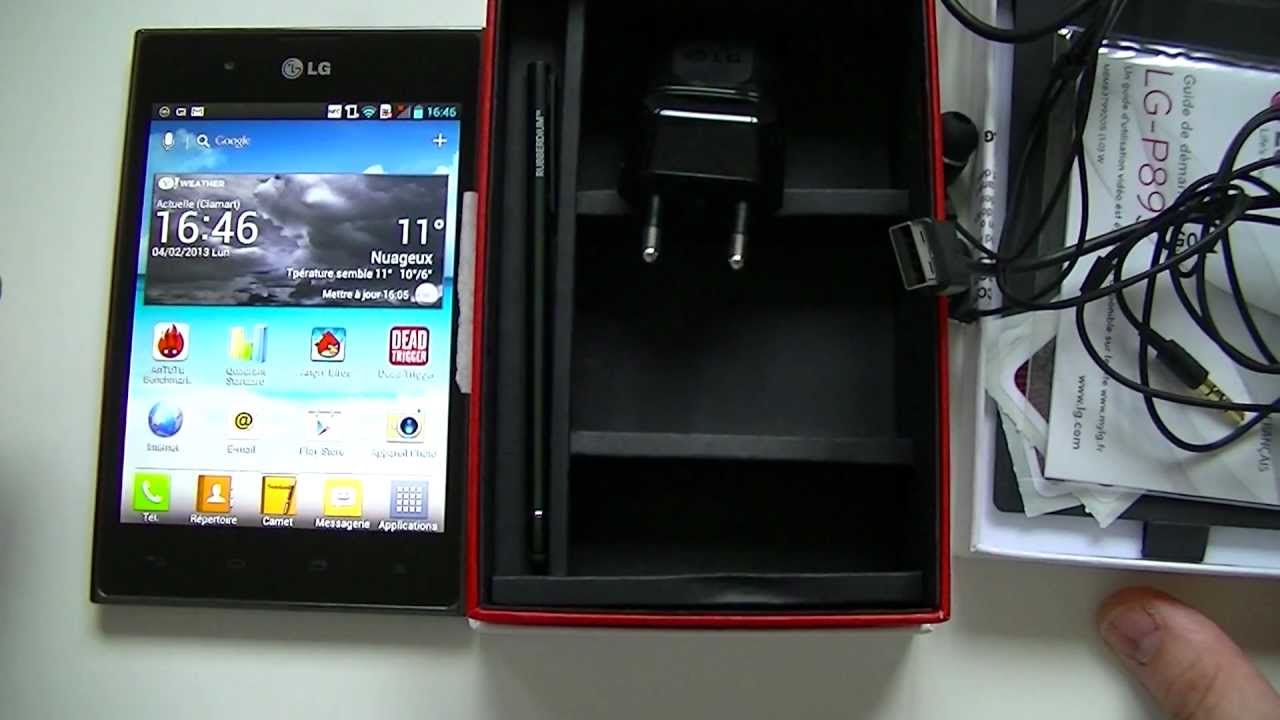 LG Optimus Vu P895 Resim 5