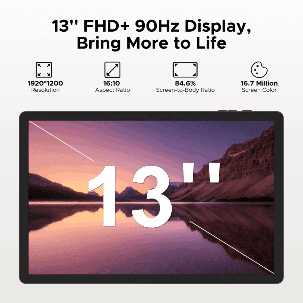 DOOGEE Tab E3 Serisi: Daha Büyük Ekranlar ve Akıllı Güç 1