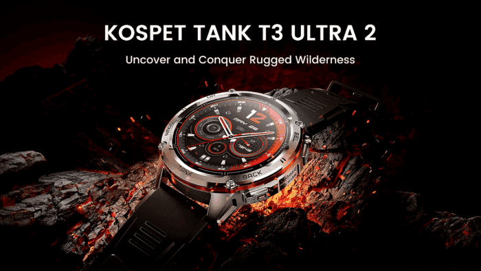 KOSPET TANK T3 ULTRA 2: Garmin'e En İyi Akıllı Saat Alternatifi
