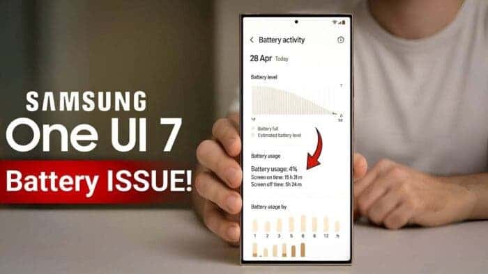 Samsung One UI 7 Güncellemesi Pil Sorunu ve 8 Resmi Çözüm