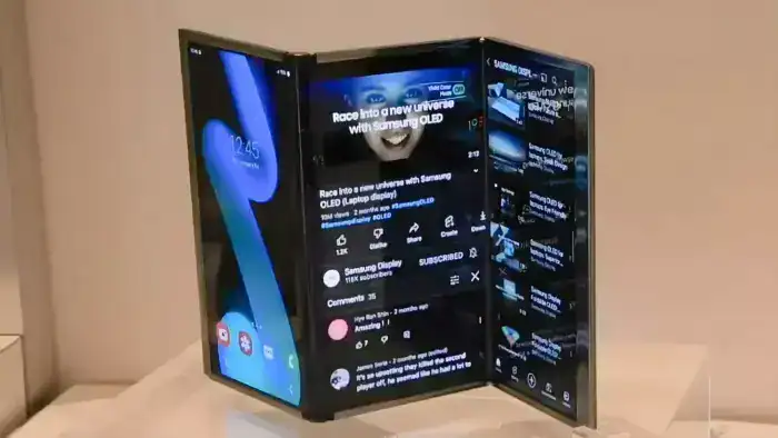 Samsung Üç Katlı Akıllı Telefonu 2025 Sonunda Piyasada!
