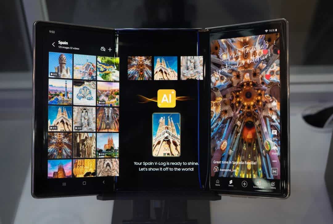 Samsung Üç Katlı Akıllı Telefonu 2025 Sonunda Piyasada! 1