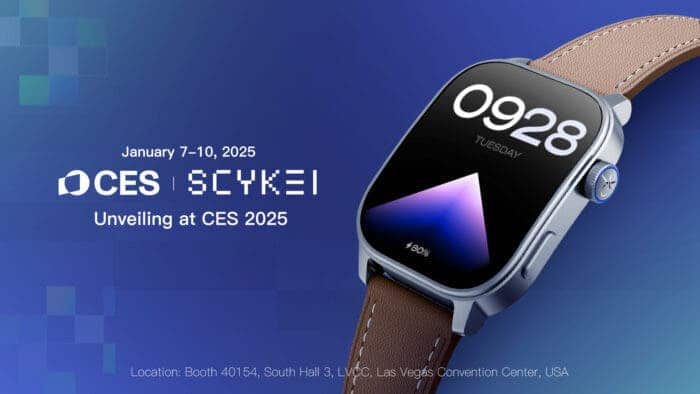 Scykei Akıllı Saat CES 2025'te Tanıtılıyor: Z Kuşağına Özel Tasarım