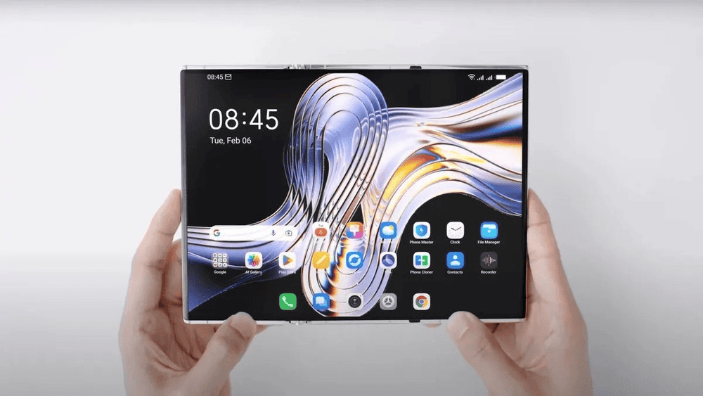 TECNO PHANTOM Ultimate G Fold: Çift Katlamalı Bilim Kurgu Telefonu 1