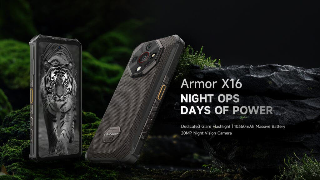 Ulefone Armor X16 Serisi Tanıtıldı: 10.360mAh Batarya ve Gece Görüşü! 1