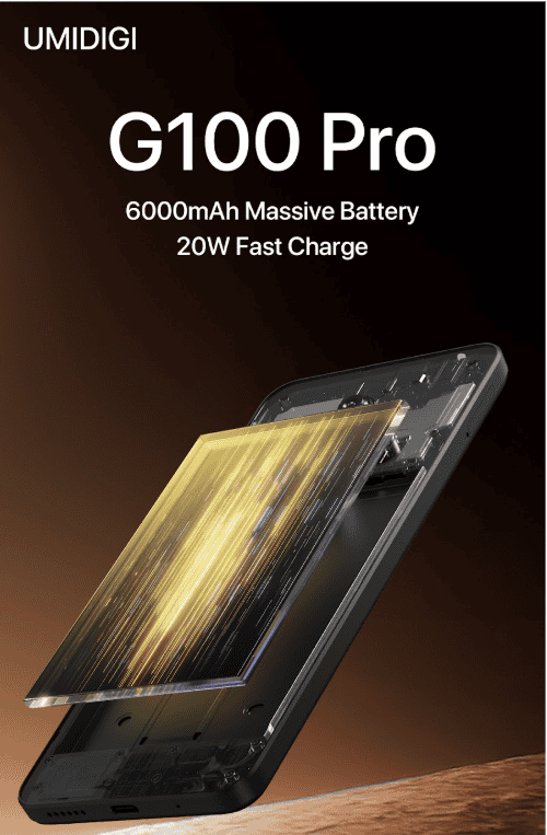 UMIDIGI G100 Pro Tanıtıldı: Büyük Ekran ve Uzun Pil Ömrü 2