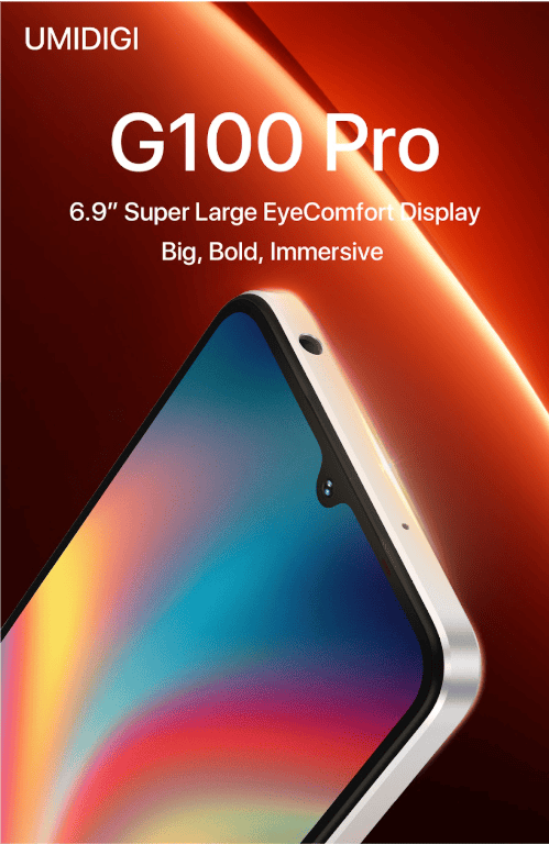 UMIDIGI G100 Pro Tanıtıldı: Büyük Ekran ve Uzun Pil Ömrü 3