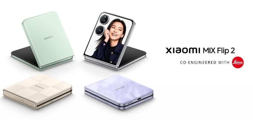Xiaomi MIX Flip 2 Tanıtıldı: Çift 1.5K Ekran ve Leica Kameralar 1