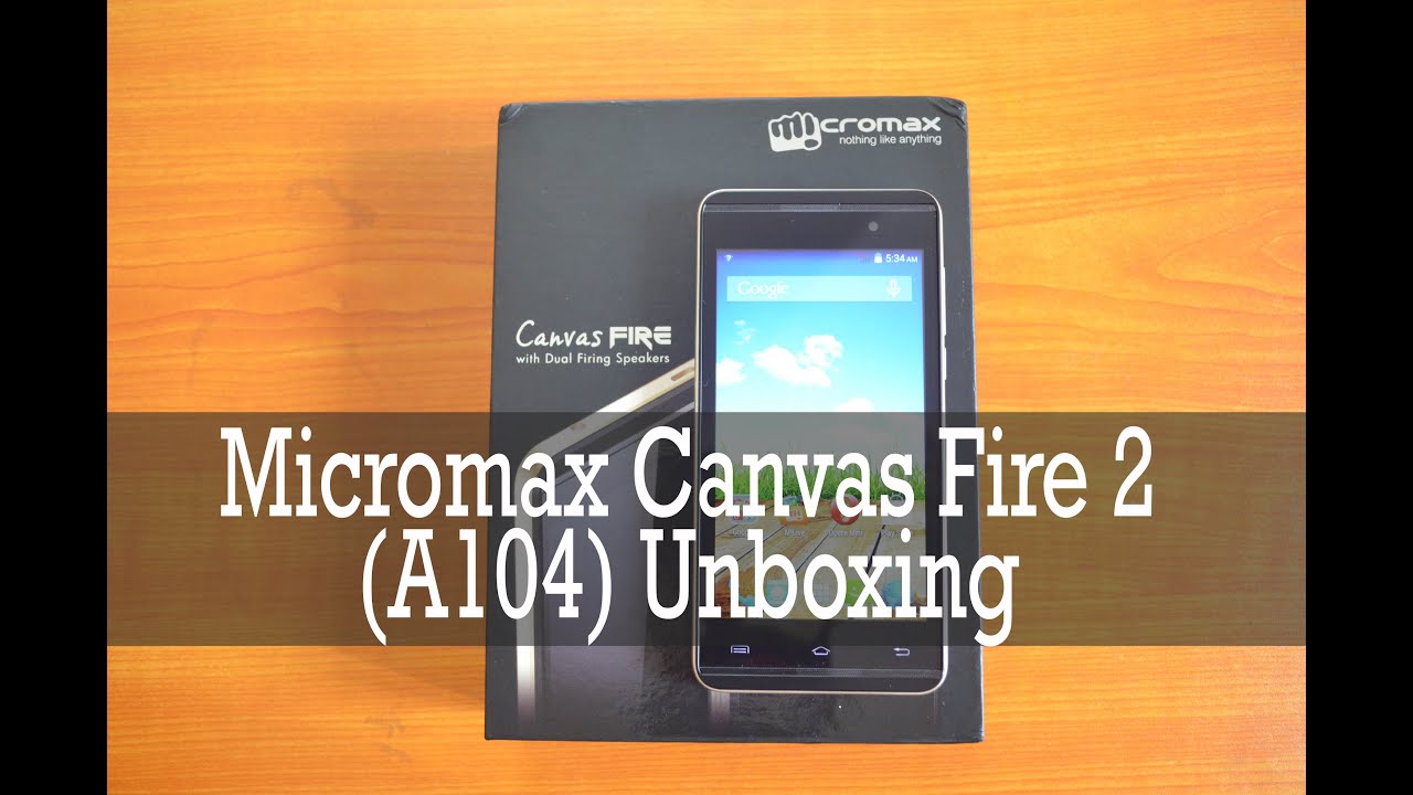 Micromax A104 Canvas Fire 2 Resim 2