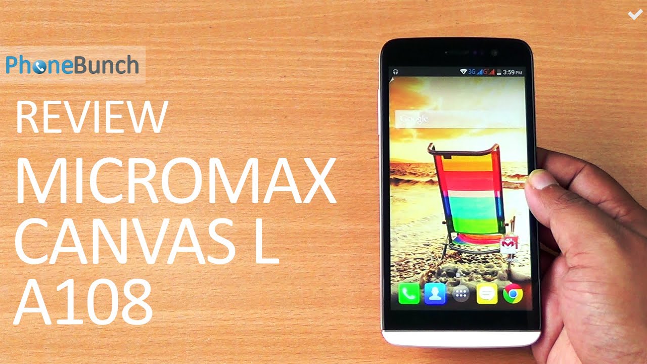 Micromax A108 Canvas L Resim 3