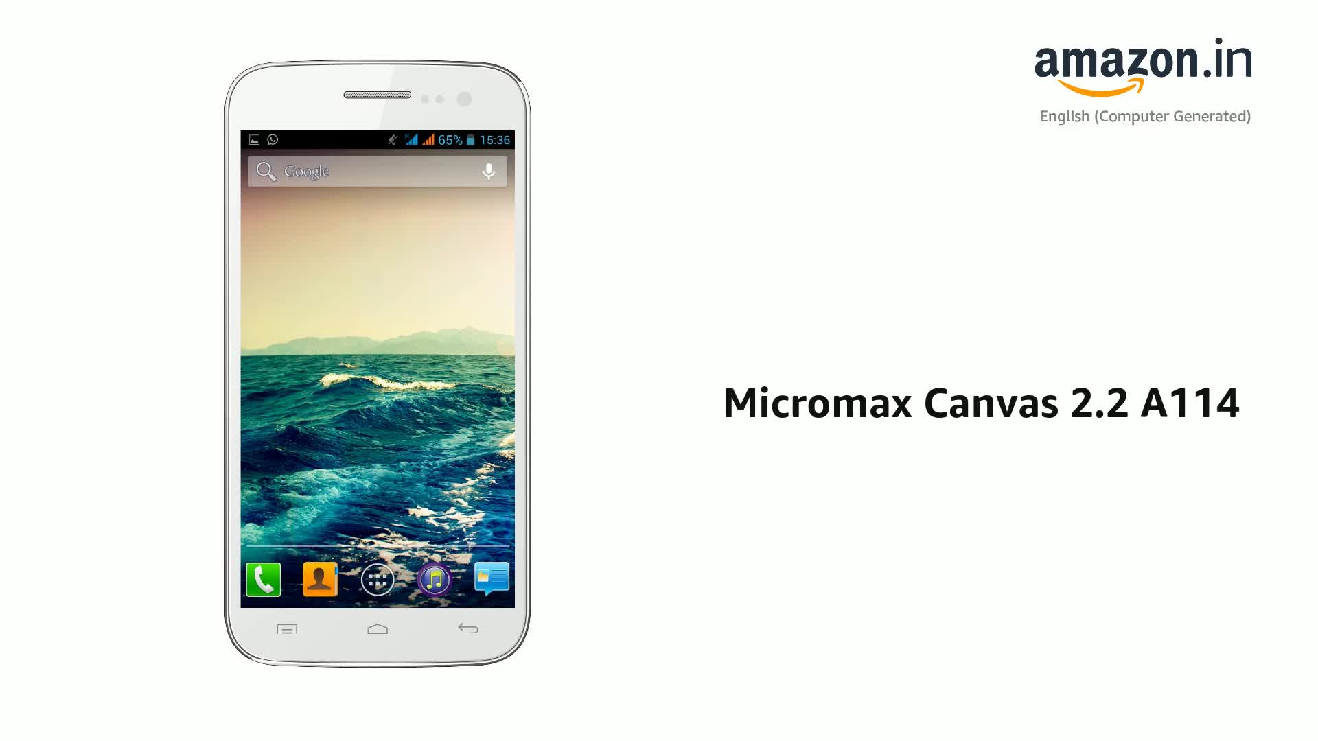 Micromax A114 Canvas 2.2 Resim 3