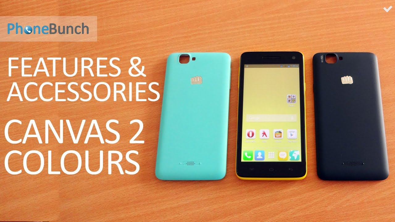 Micromax A120 Canvas 2 Colors Resim 5