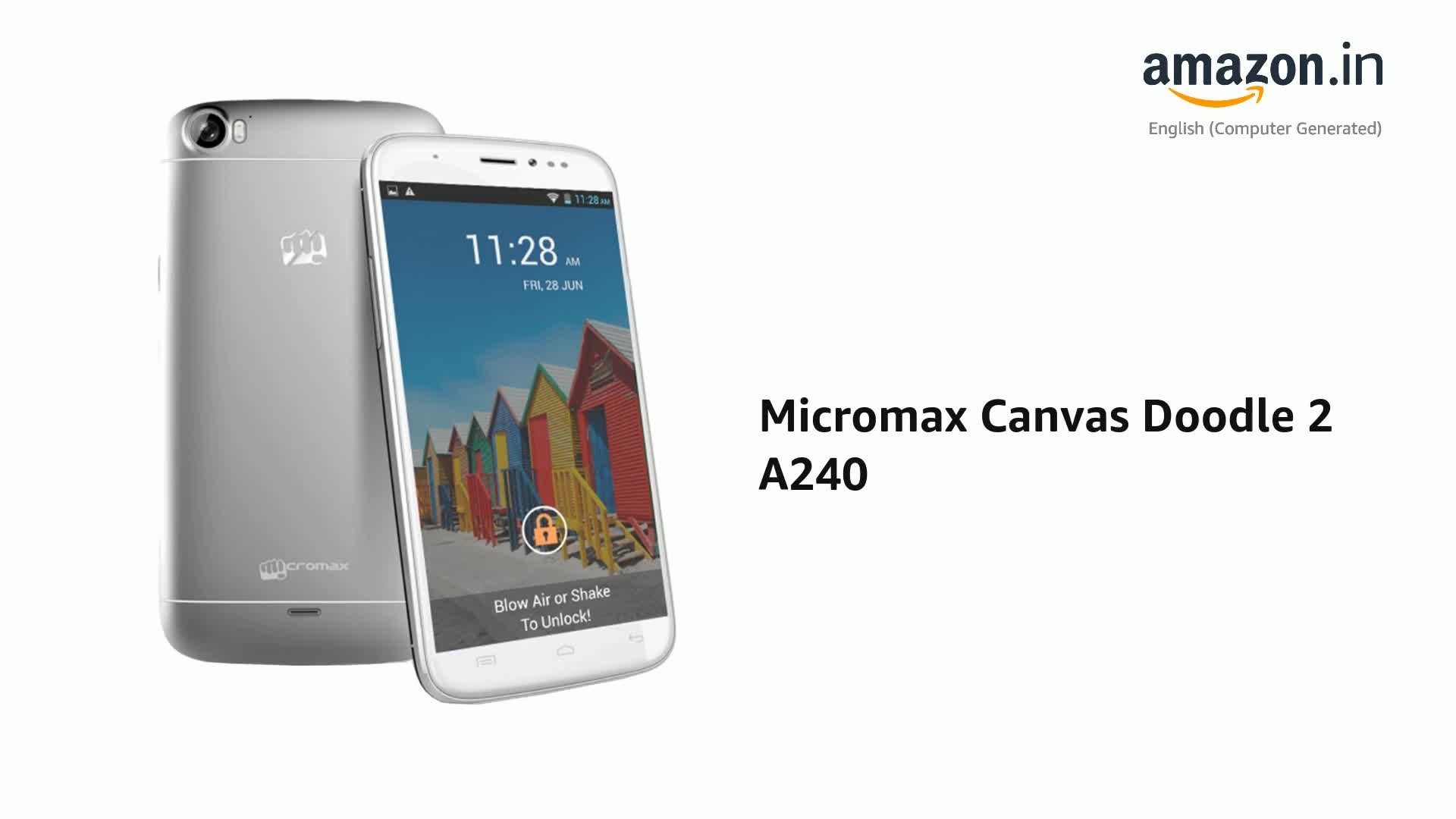Micromax A240 Canvas Doodle 2 Resim 2