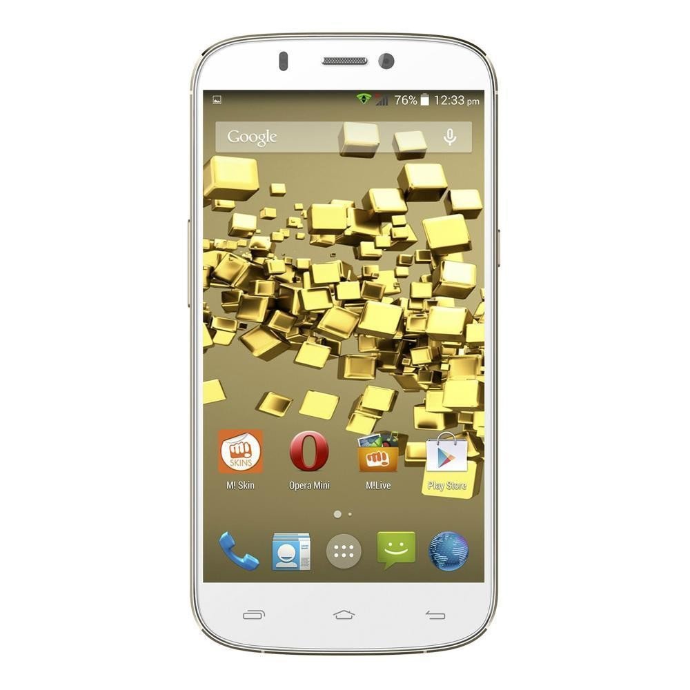 Micromax A300 Canvas Gold Resim 2
