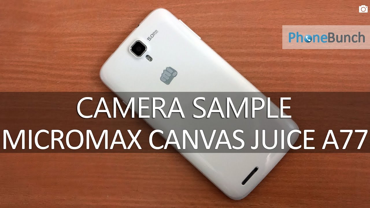 Micromax A77 Canvas Juice Resim 5