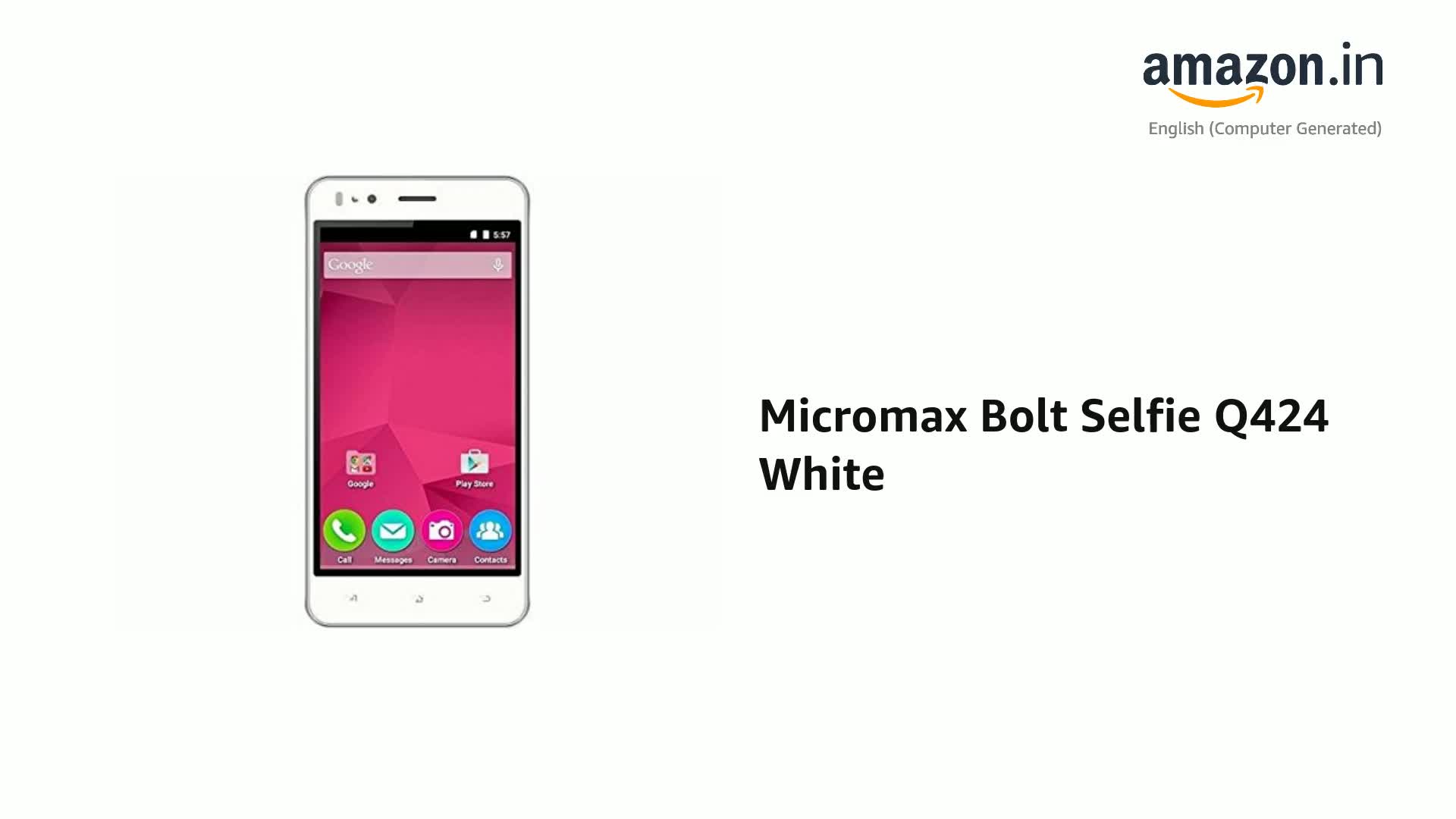 Micromax Bolt Selfie Q424 Resim 1
