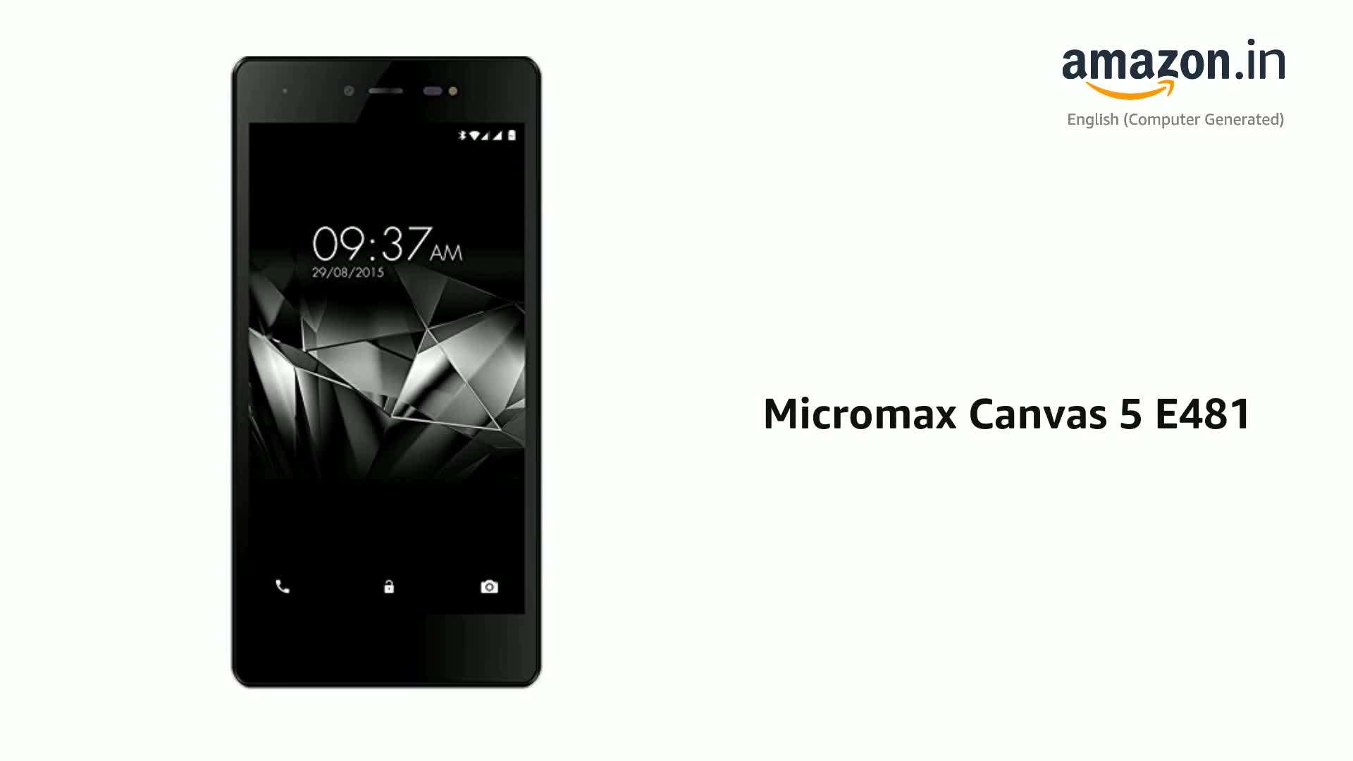 Micromax Canvas 5 E481 Resim 1
