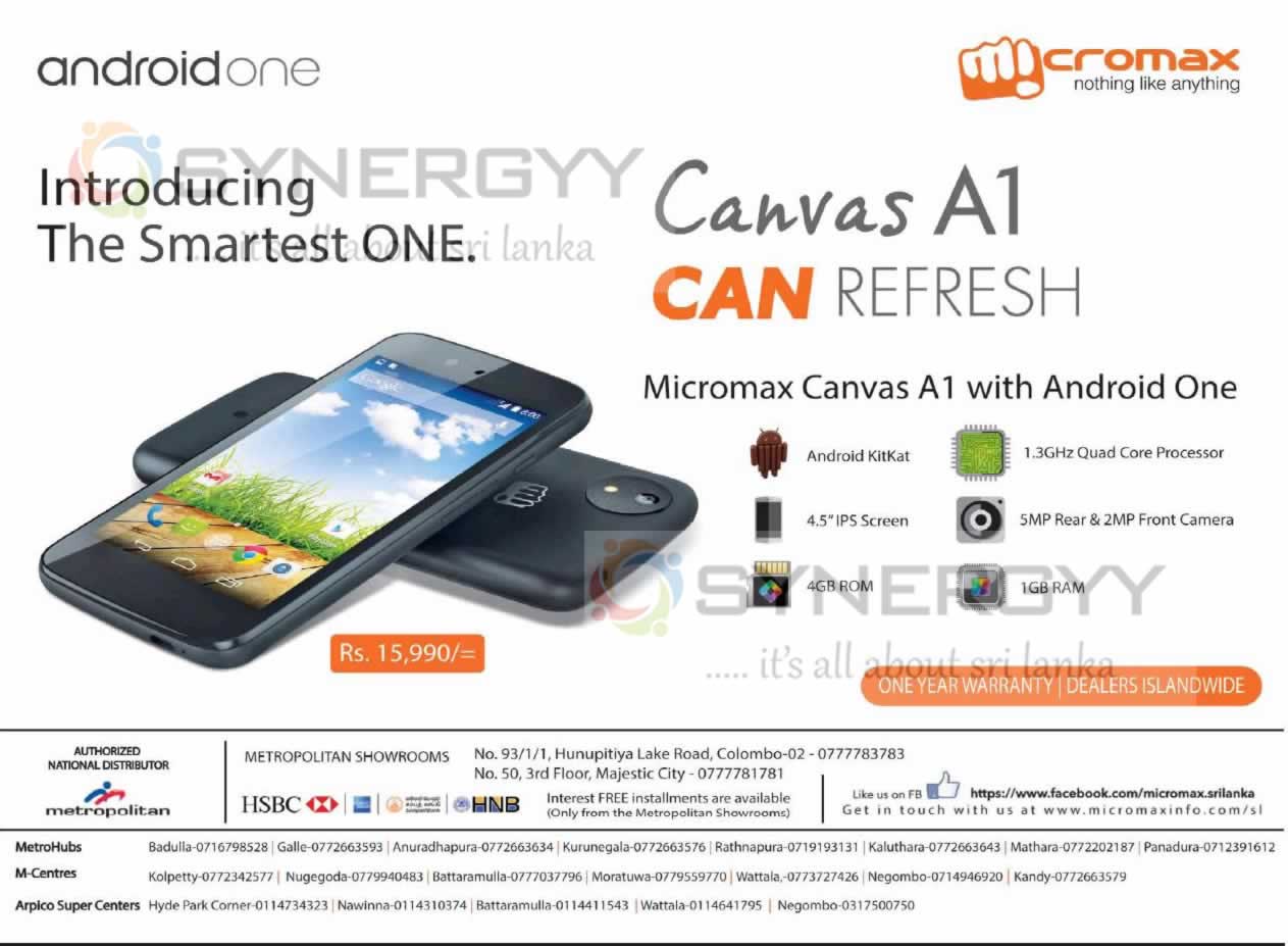 Micromax Canvas A1 AQ4502 Resim 2