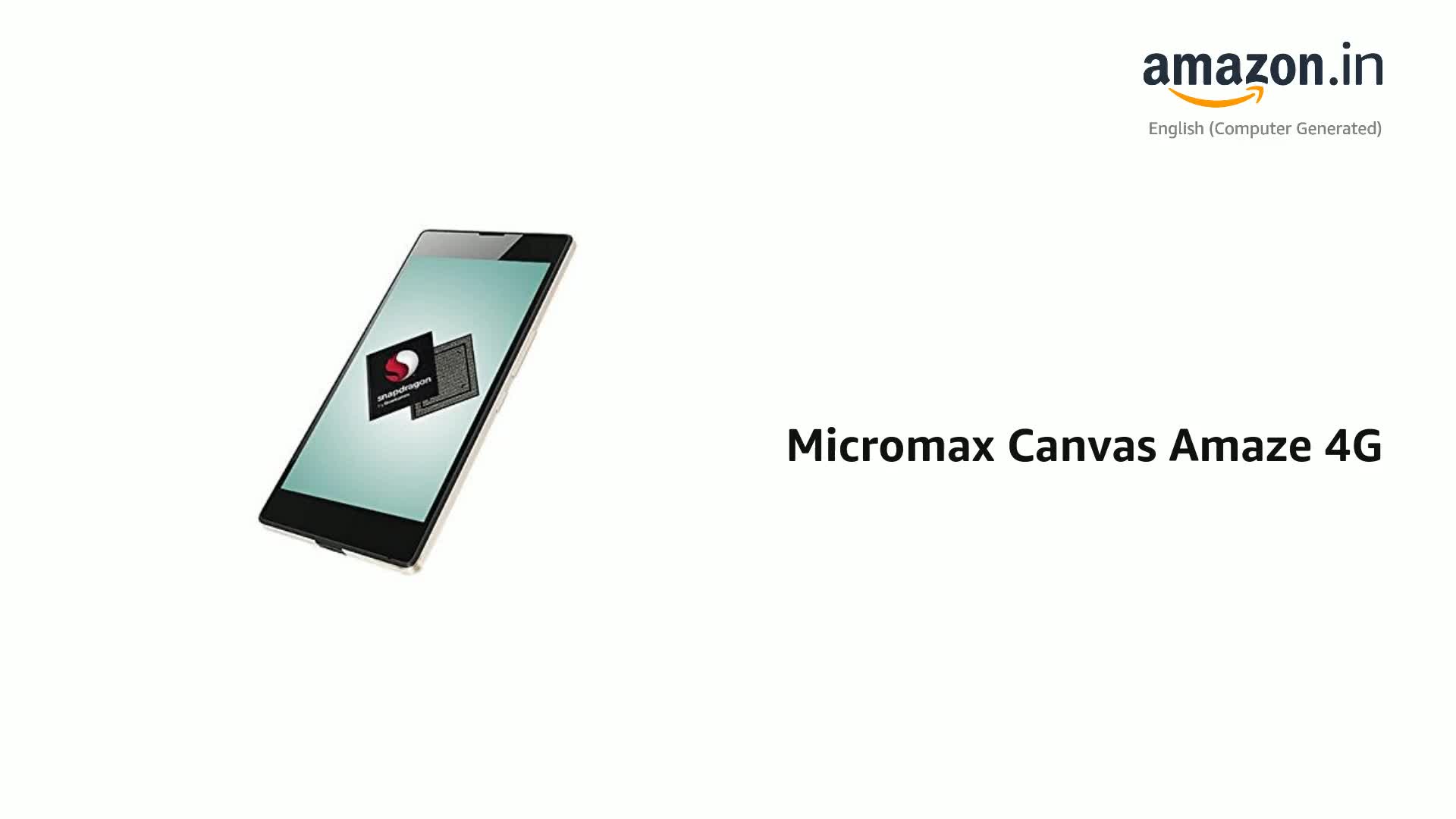 Micromax Canvas Amaze 4G Q491 Resim 2