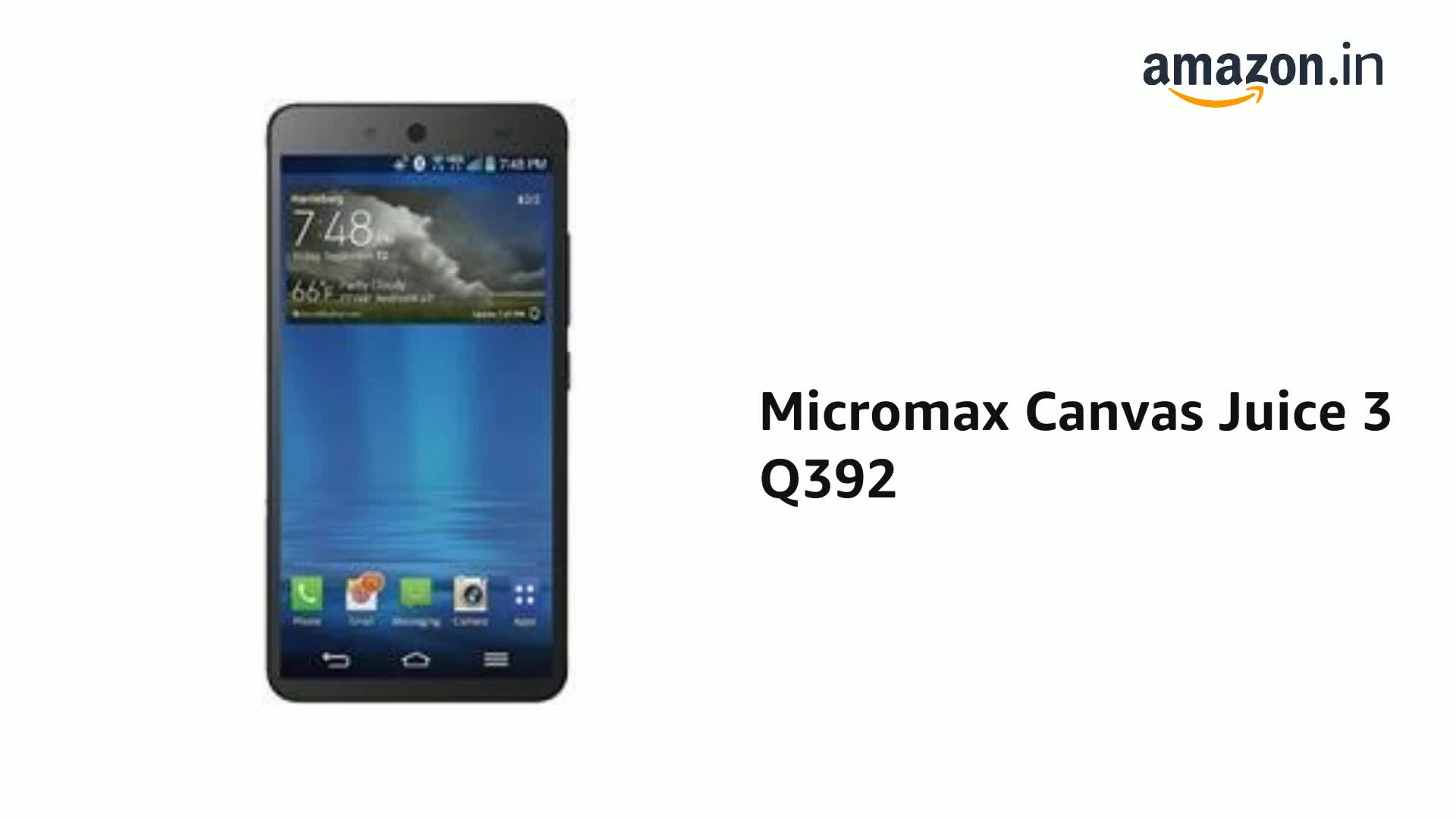 Micromax Canvas Juice 3 Q392 Resim 2