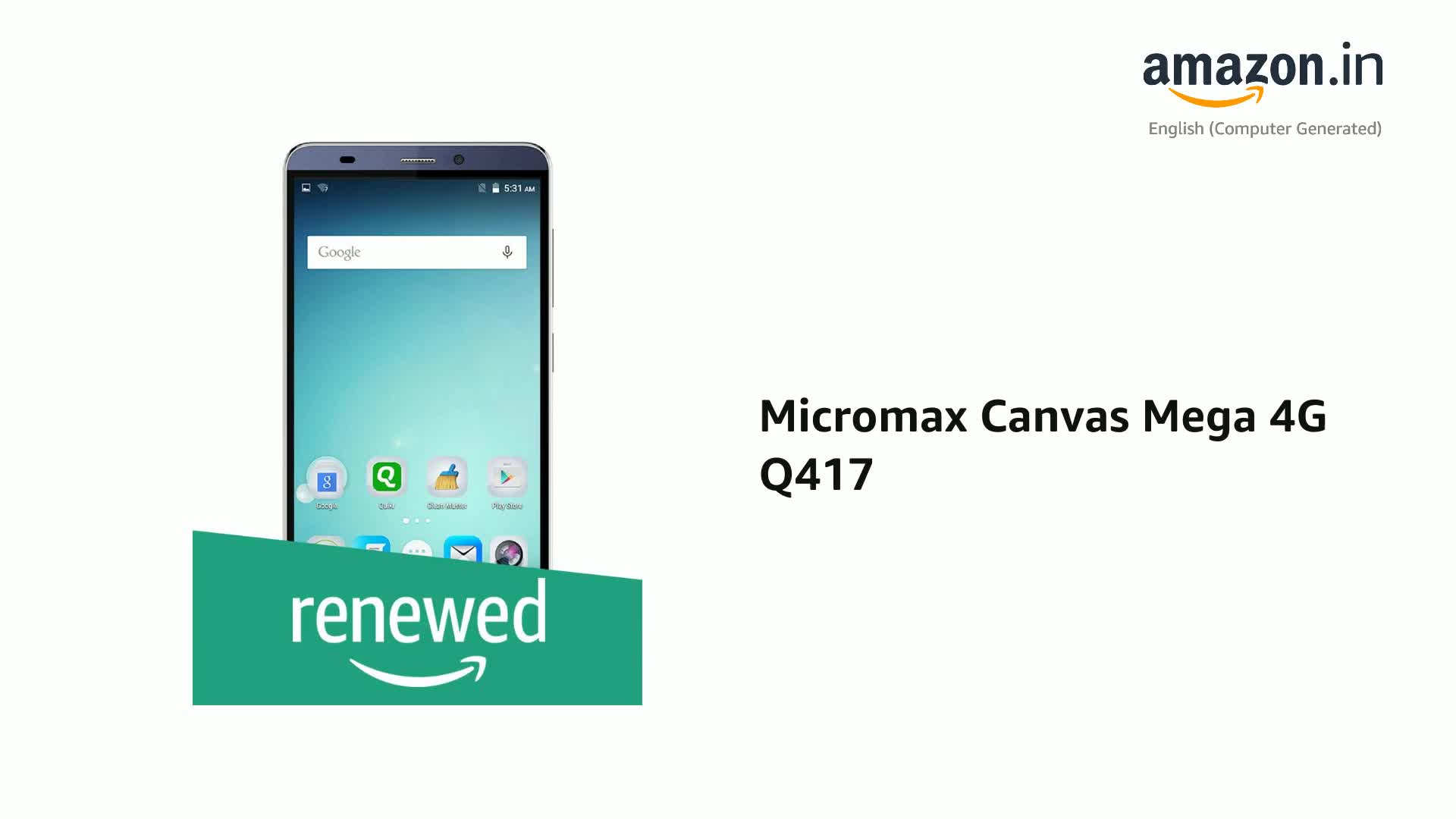 Micromax Canvas Mega 4G Q417 Resim 3