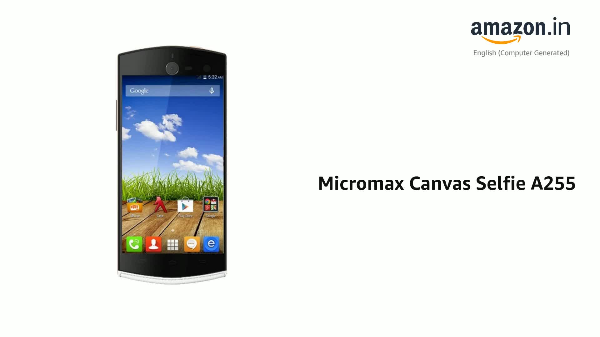 Micromax Canvas Selfie A255 Resim 2