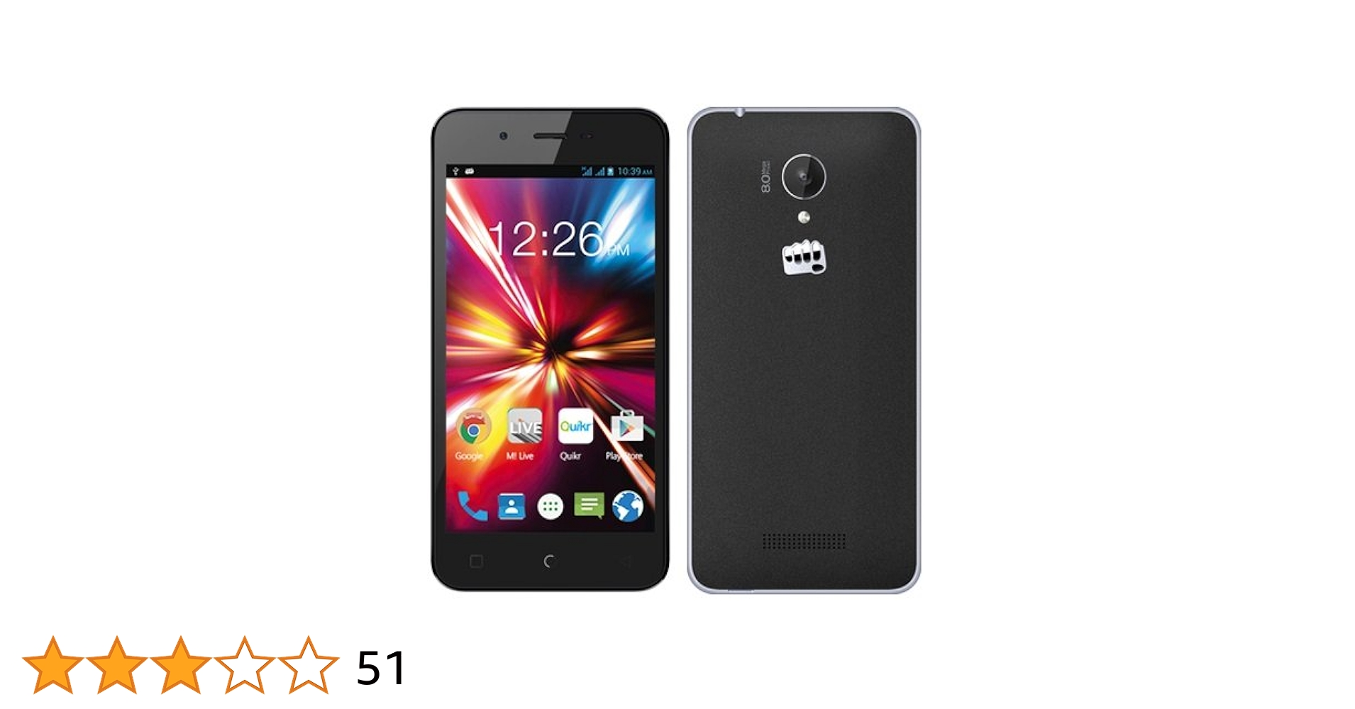 Micromax Canvas Spark Q380 Resim 2