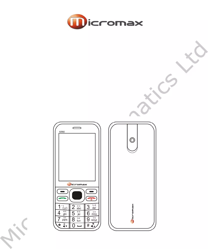 Micromax X260 Resim 2
