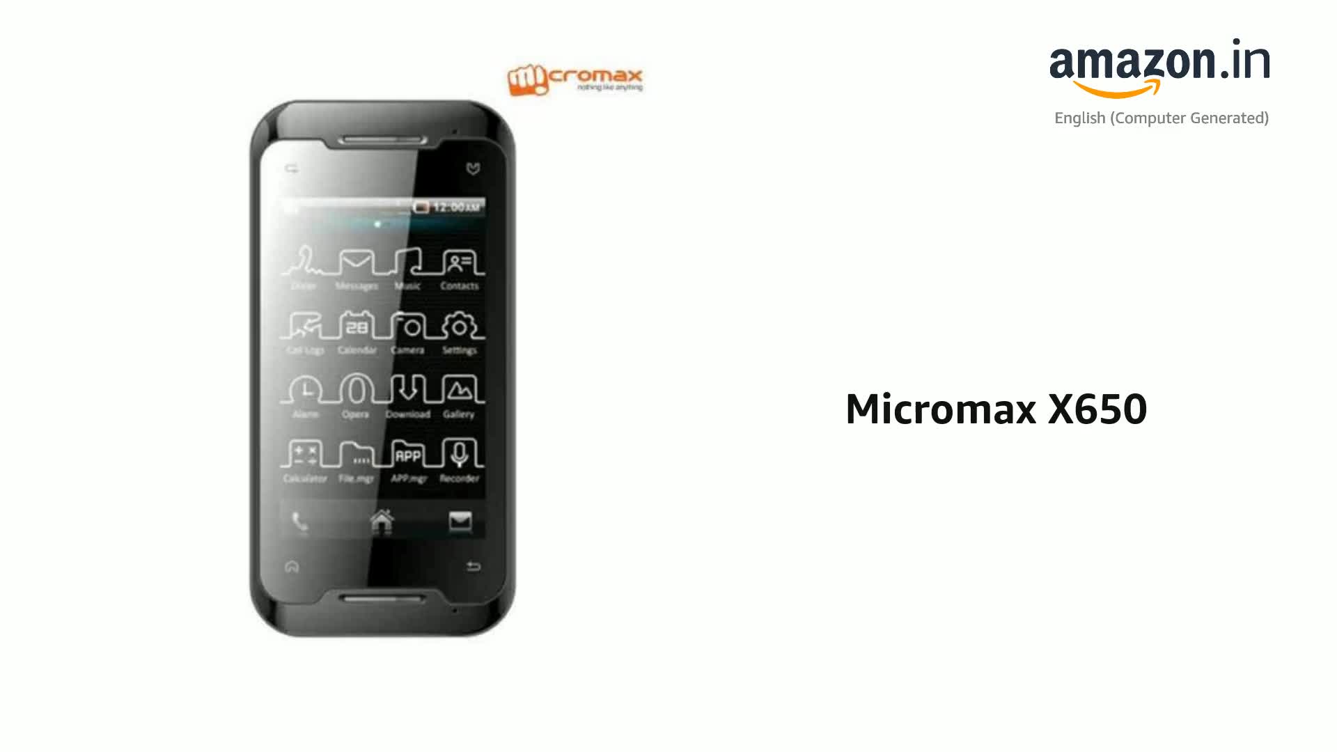 Micromax X650 Resim 3
