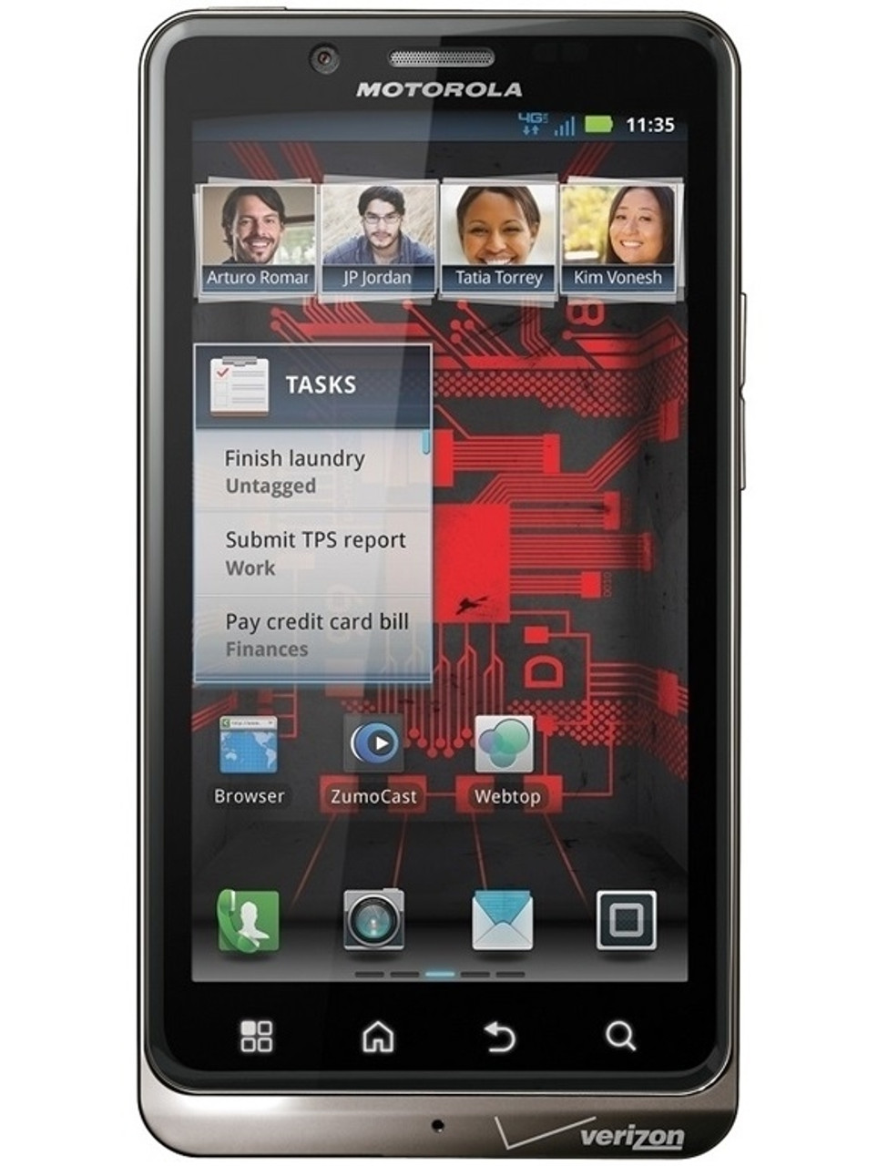 Motorola DROID BIONIC XT875 Resim 5