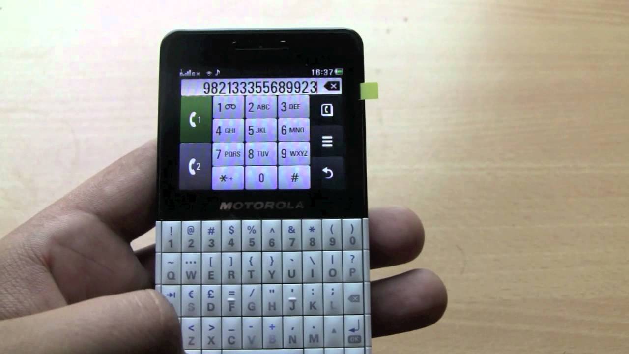 Motorola EX119 Resim 3