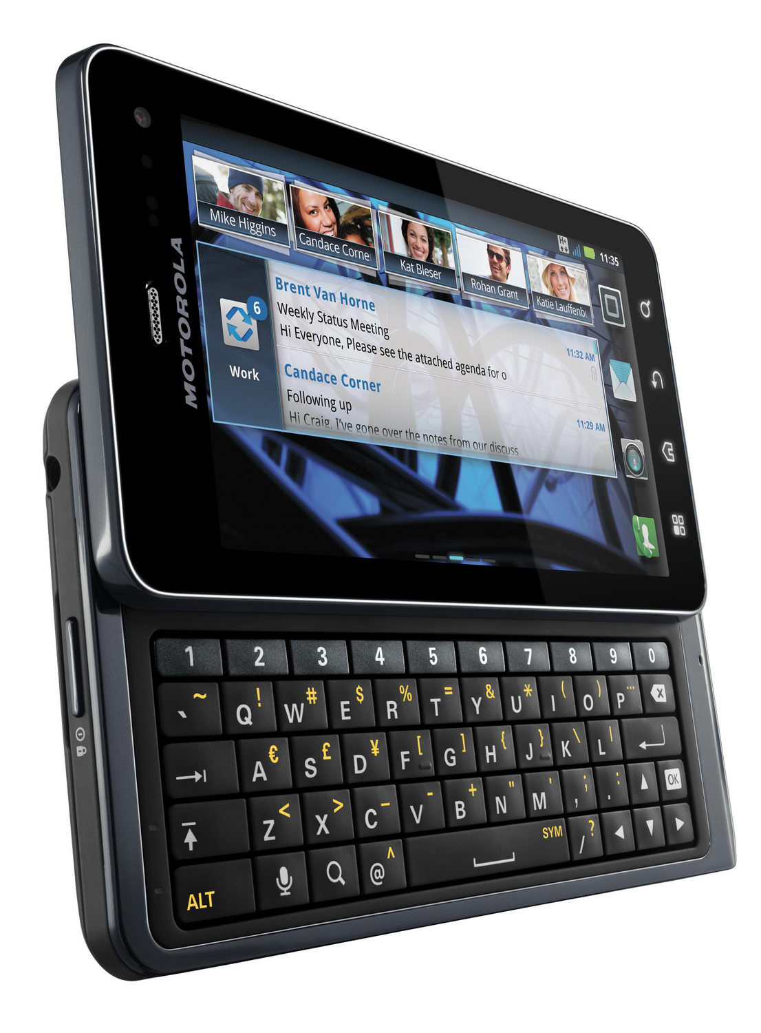 Motorola Milestone XT883 Resim 2