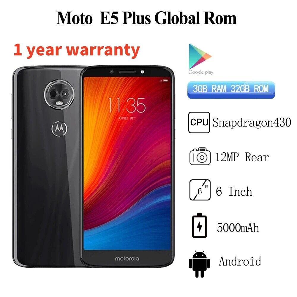 Motorola Moto E5 Plus Resim 4