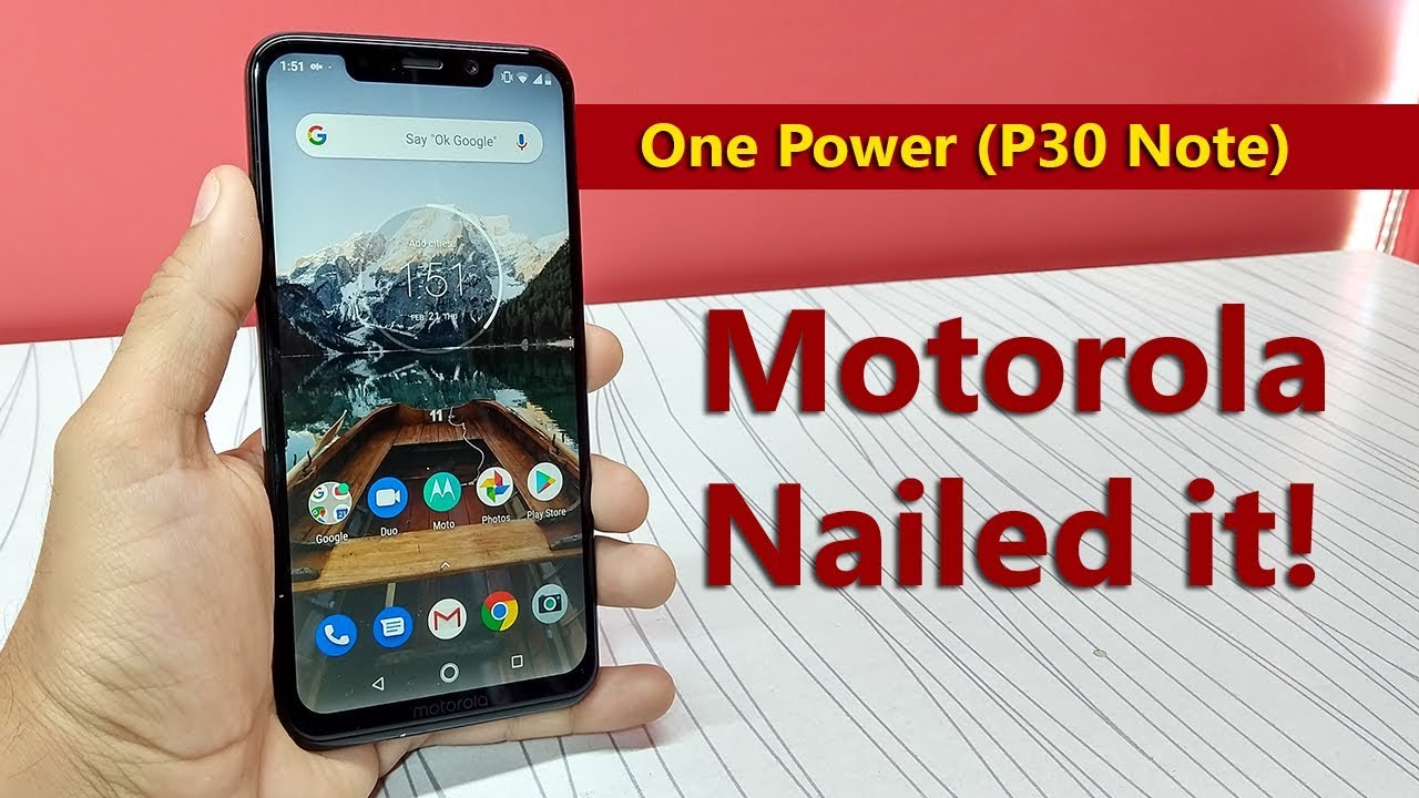 Motorola One Power (P30 Note) Resim 3