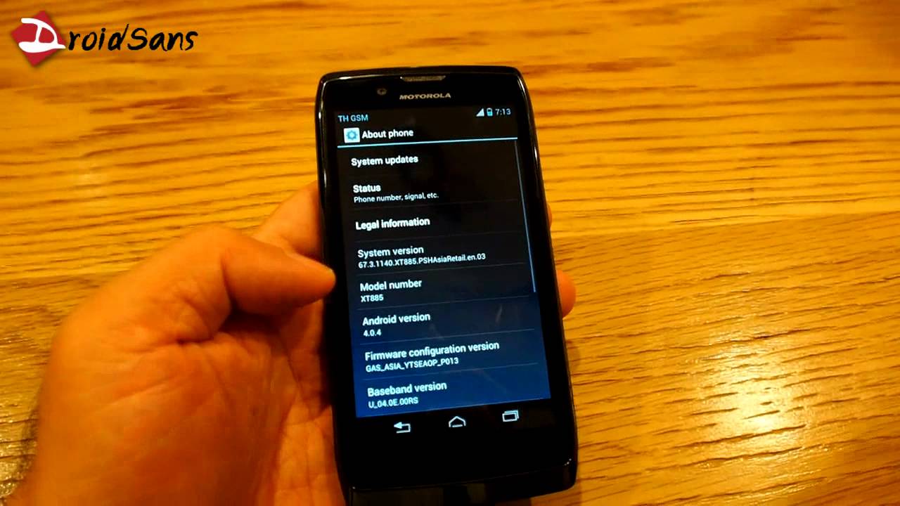 Motorola RAZR V XT885 Resim 3