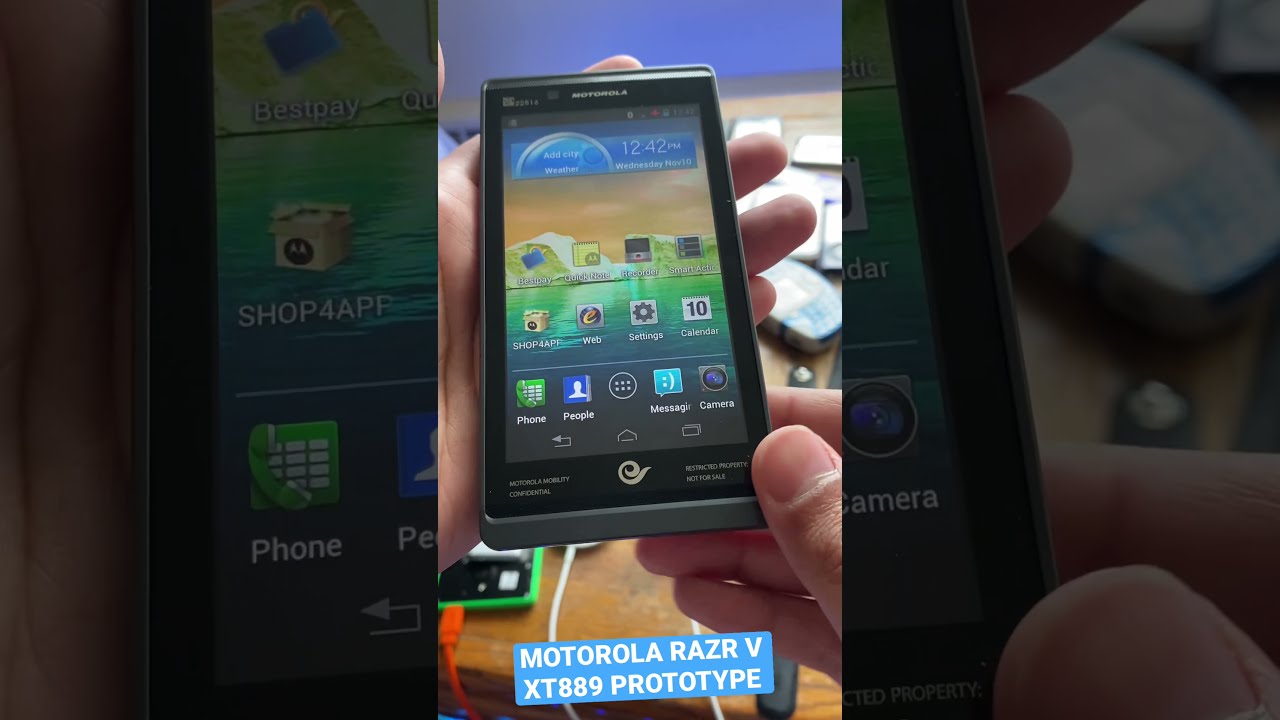 Motorola RAZR V XT889 Resim 3