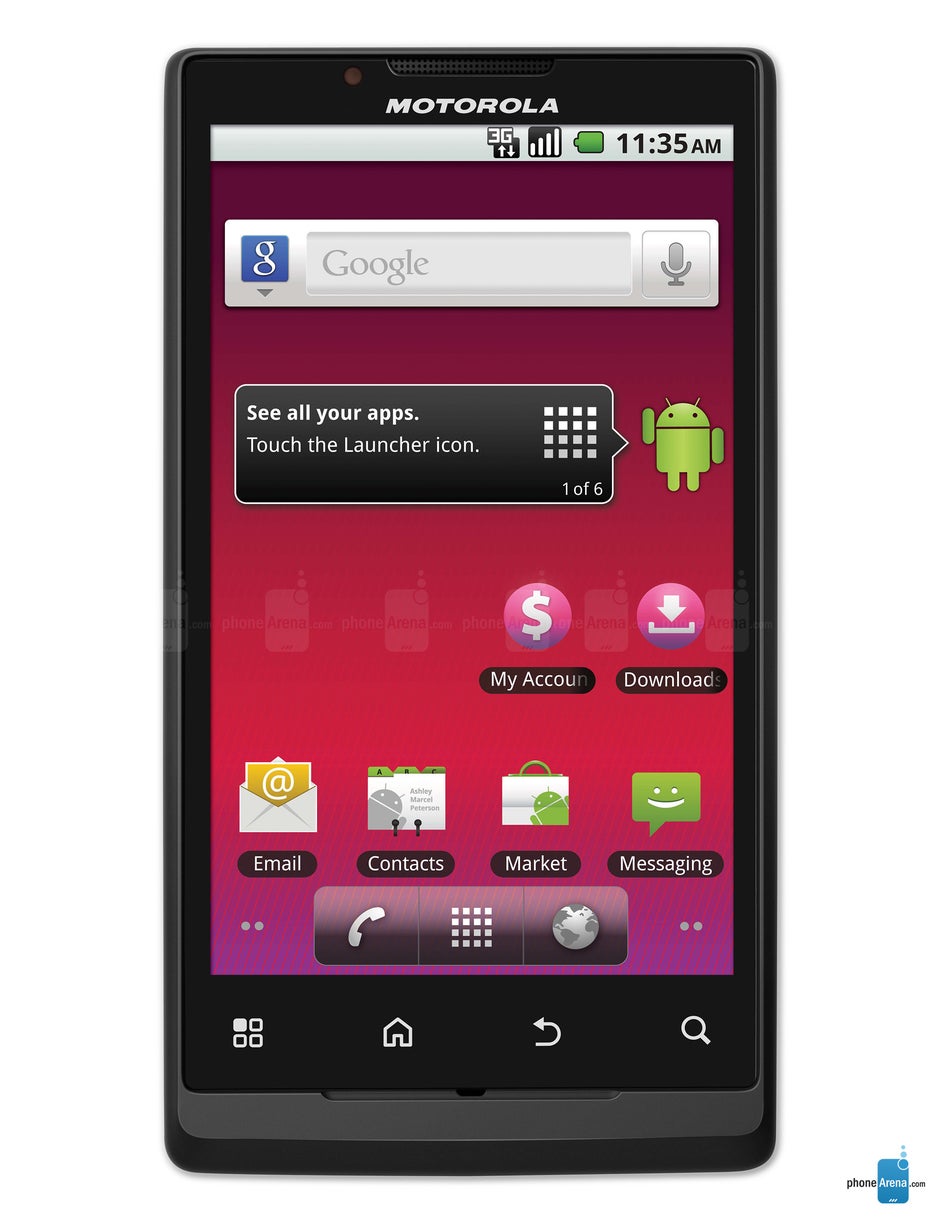 Motorola Triumph Resim 2