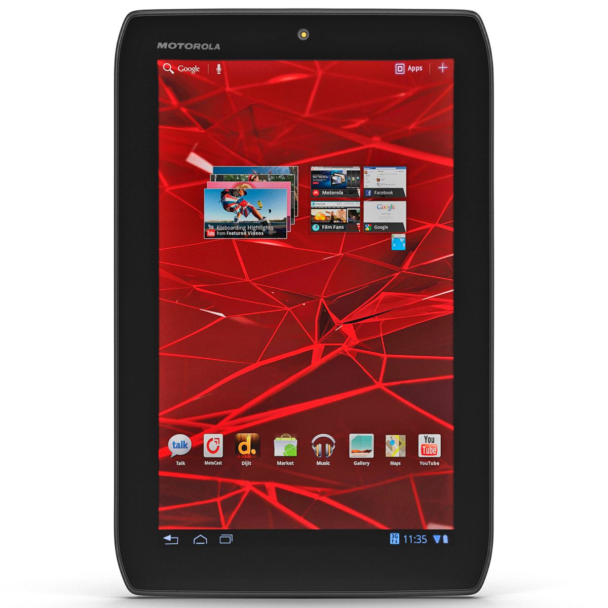 Motorola XOOM 2 Media Edition 3G MZ608 Resim 2