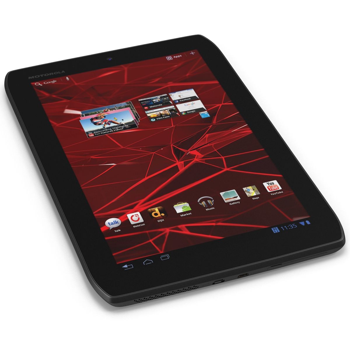 Motorola XOOM 2 Media Edition 3G MZ608 Resim 4