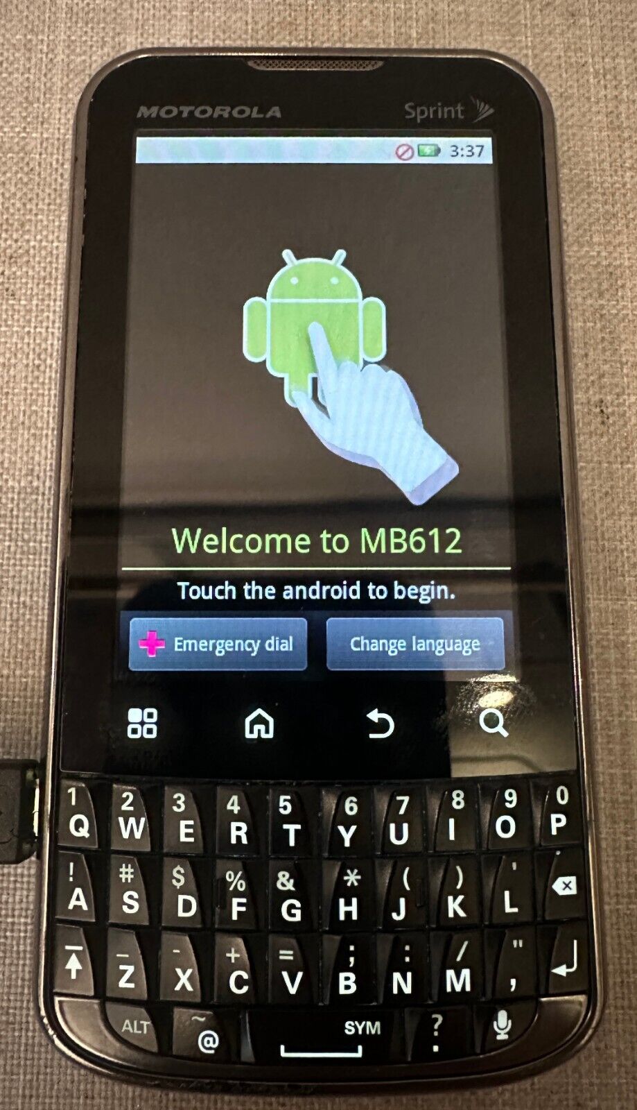 Motorola XPRT MB612 Resim 5