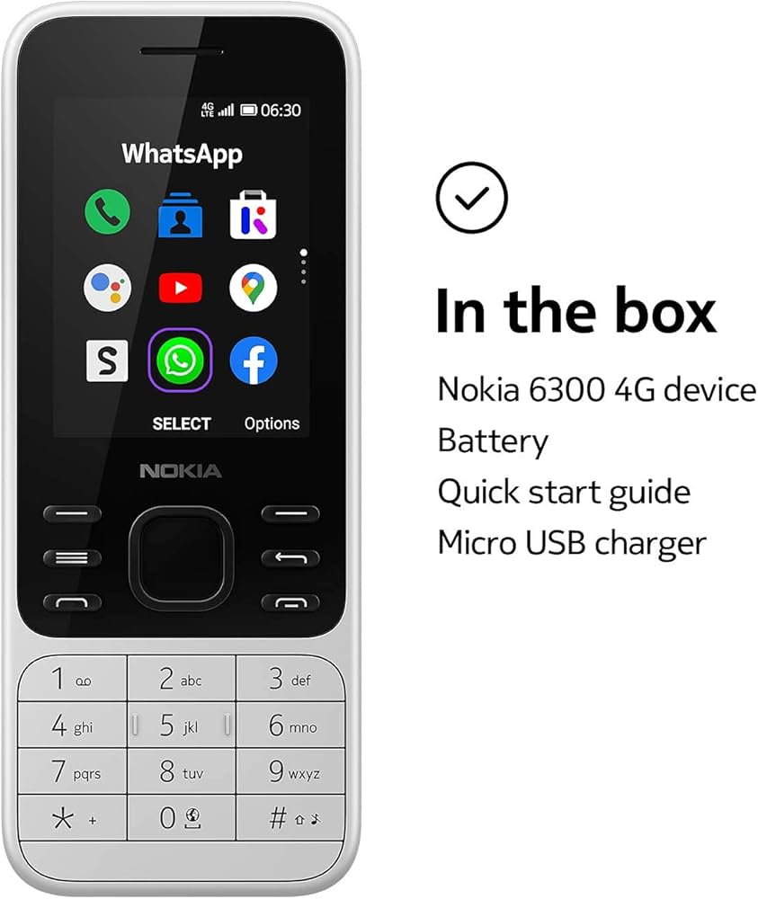 Nokia 6300 4G Resim 4