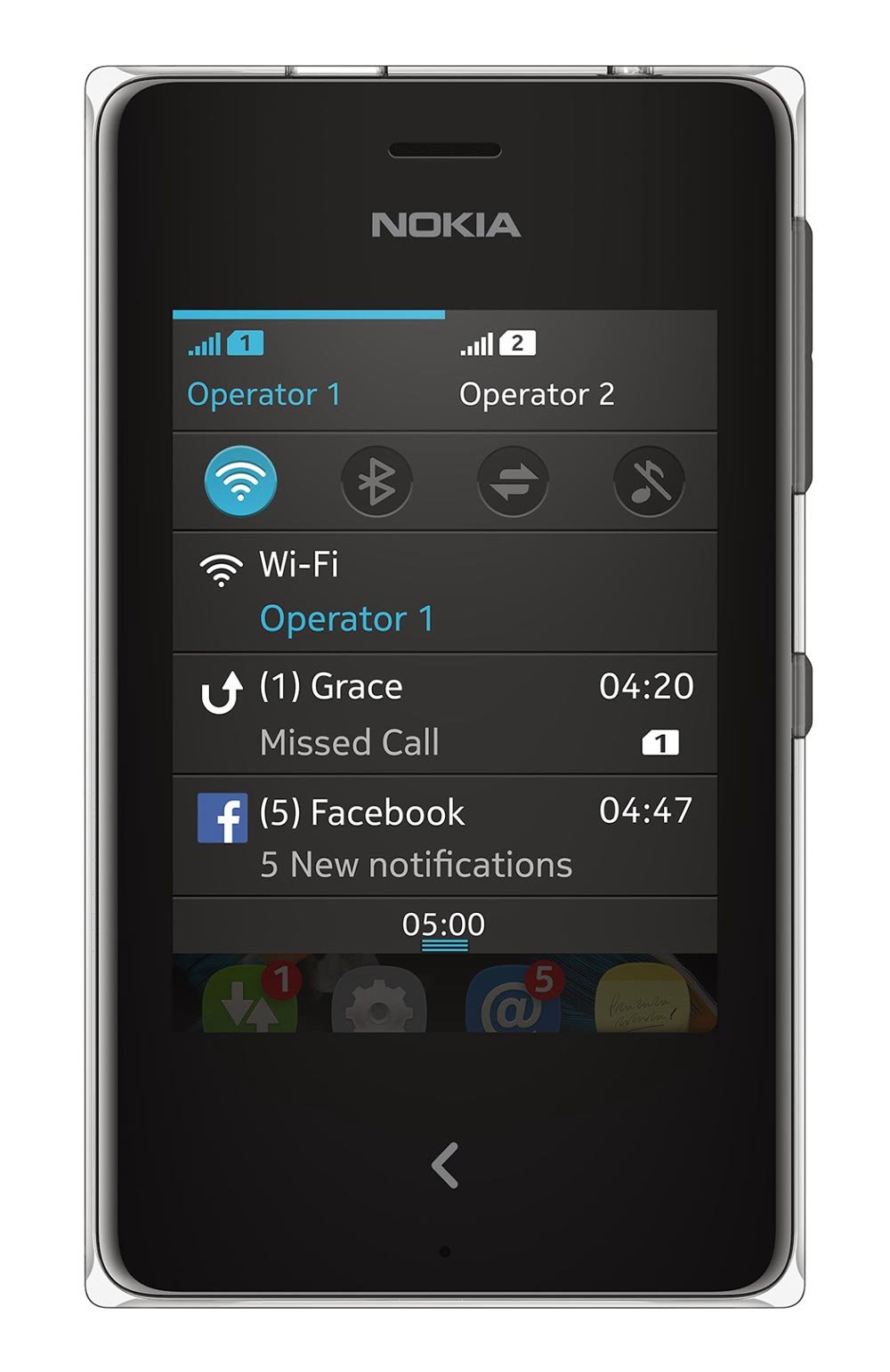 Nokia Asha 500 Dual SIM Resim 2