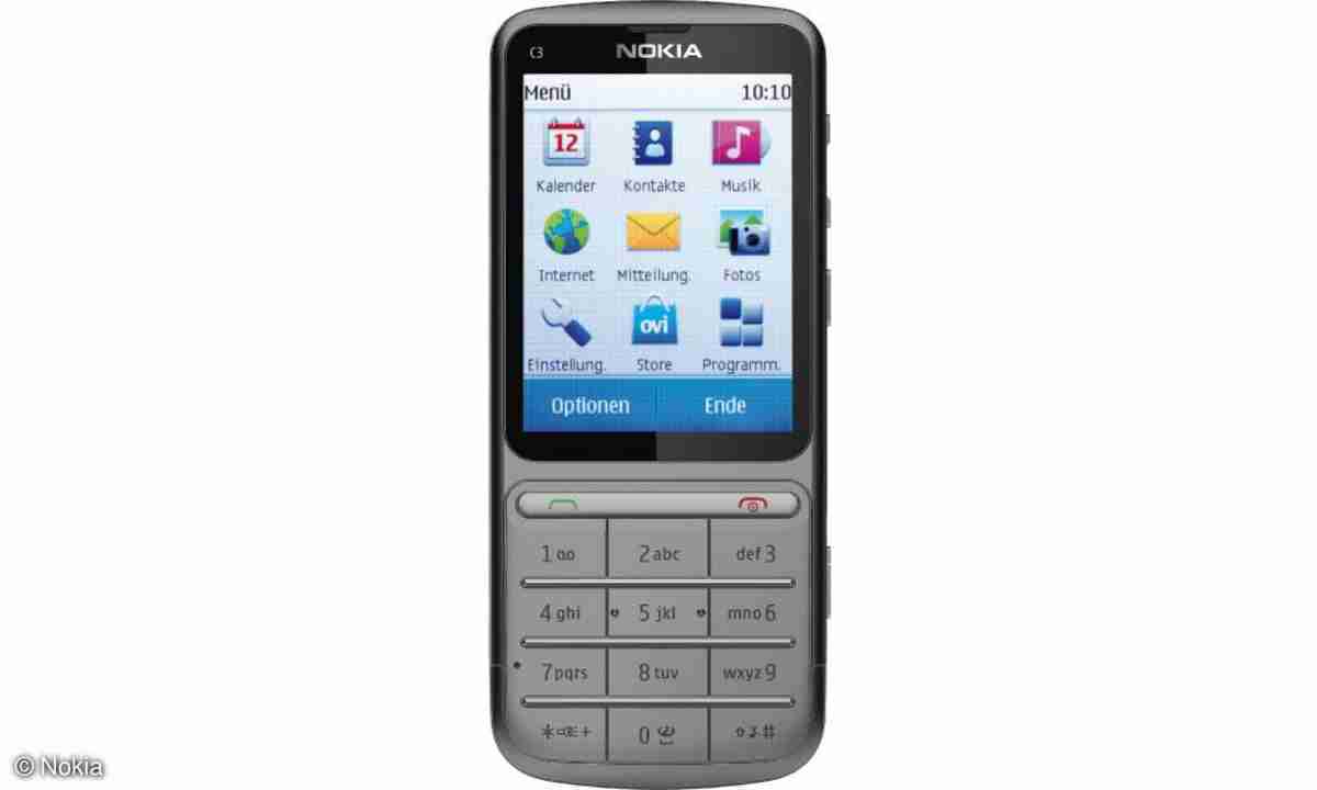 Nokia C3-01 Touch and Type Resim 3