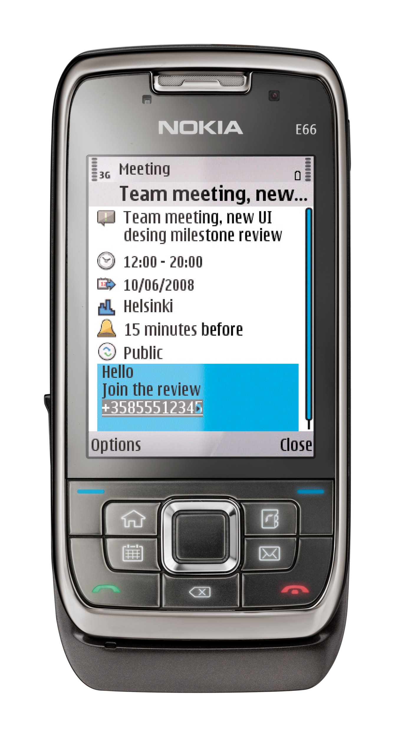 Nokia E66 Resim 2