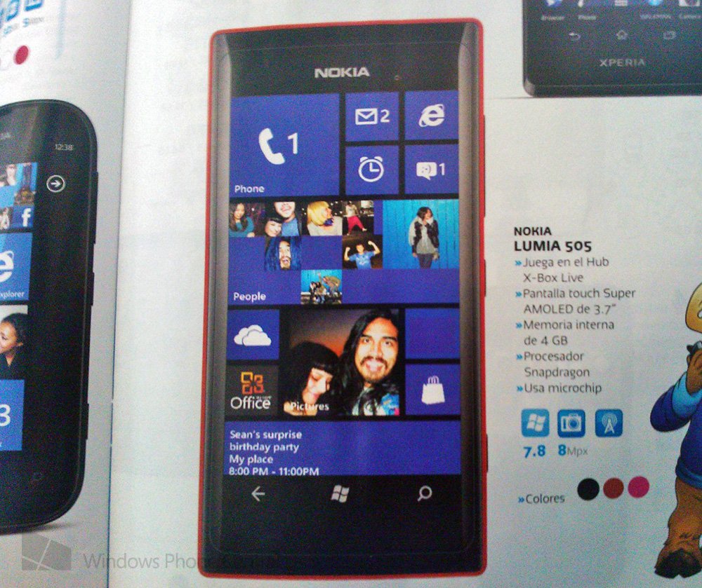 Nokia Lumia 505 Resim 2